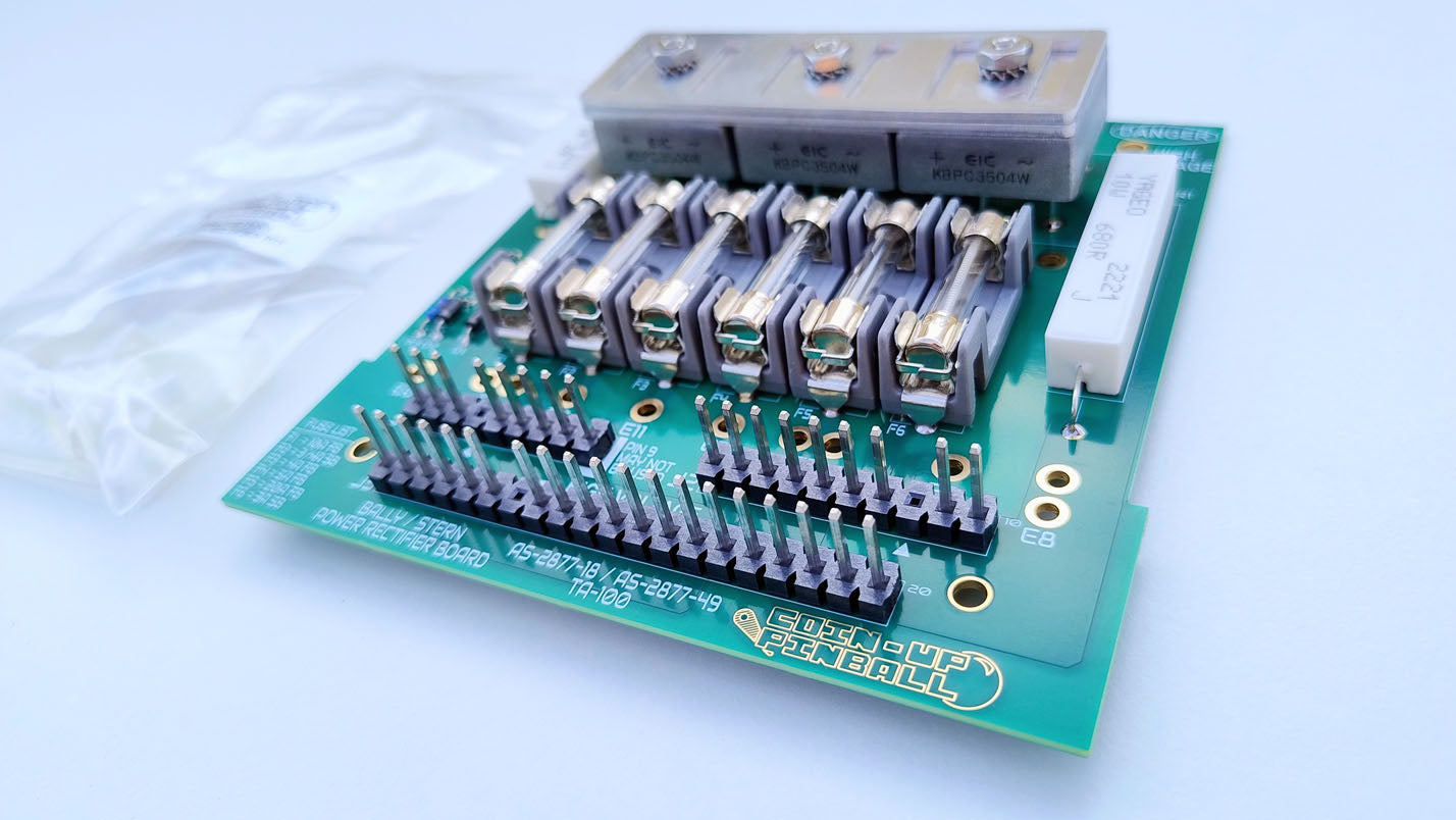 Bally / Stern Power Rectifier Board Replacement Kit AS-2518-18/49 / TA-100