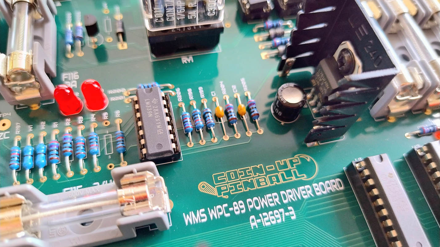 Bally Williams WPC-89 / DCS / WPC-S Power Driver Board A-12697-3 / 1 / 4