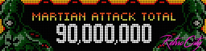 Attack from Mars Color DMD Pin2DMD Retrocity Pinball DMD DIsplay