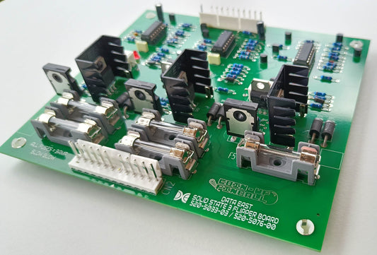 Data East / Sega 3 Flipper Board - 520-5033-03 / 520-5076-00 Side