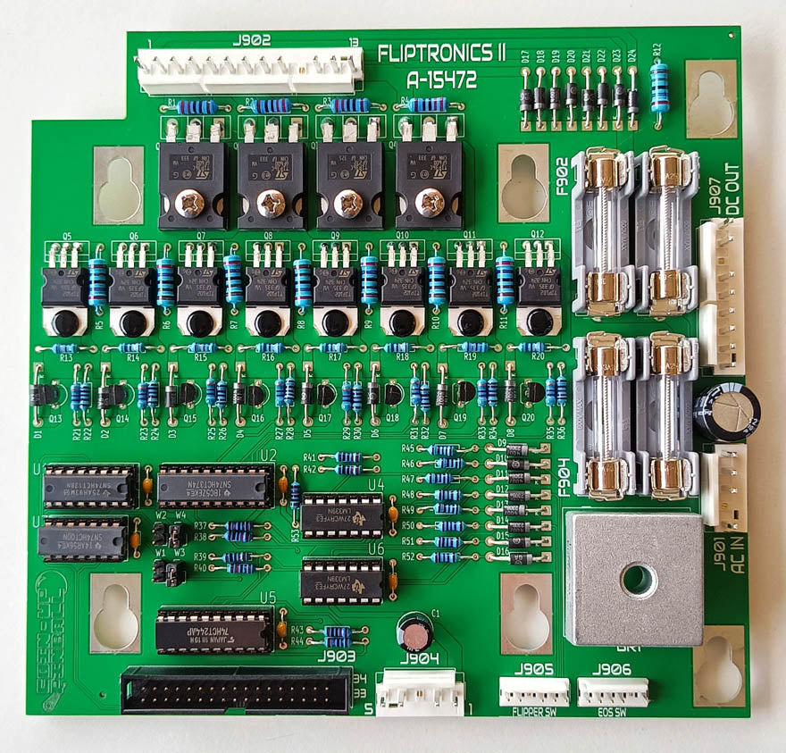 Bally Williams Pinball Fliptronics II Flipper Board A-15472
