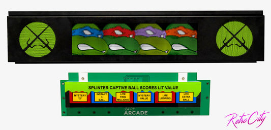 Pin2DMD Full Size TMNT Hero Edition Kit - Retrocity Exclusive