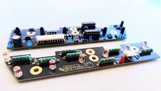 7 Ball Opto Trough Board Set for Williams/Bally Wide Body Pinball Machines