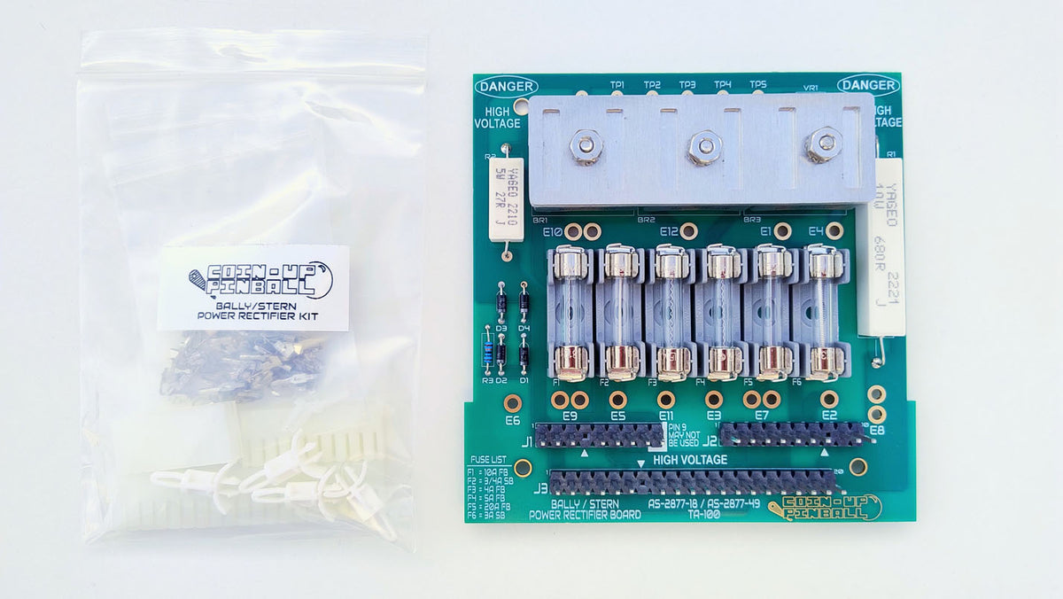Strb Rectifier Board Bally / Stern Power Rectifier Board Replacement Kit AS-2518-18/49 / TA ...