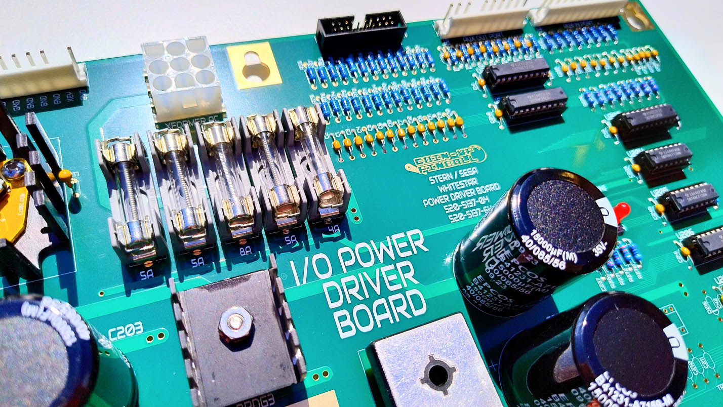 Stern / Sega Whitestar I/O Power Driver Board 520-5137-00