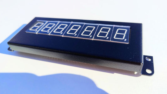 Single Bally Stern 7 Digit LED Display With Steel Mounting Frame AS-2518-58 / A-645