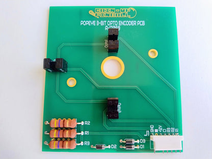 Popeye Saves the Earth 3-Bit Opto Encoder PCB # A-17069