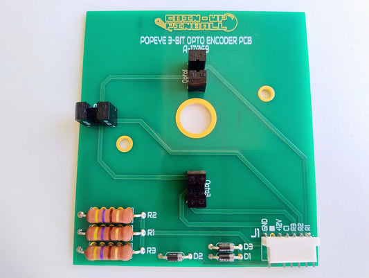 Popeye Saves the Earth 3-Bit Opto Encoder PCB # A-17069