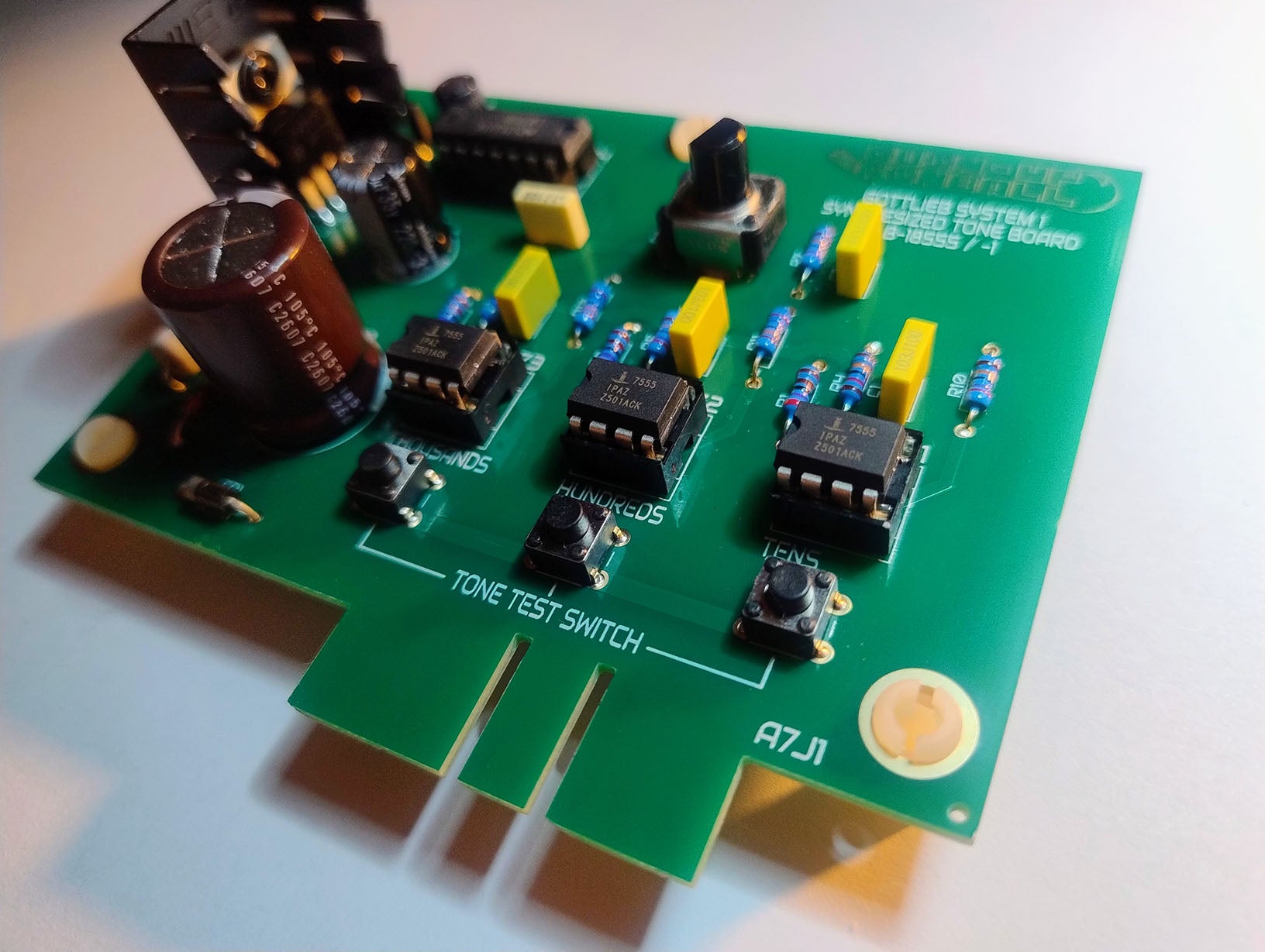 Gottlieb System 1 Tone Sound PCB