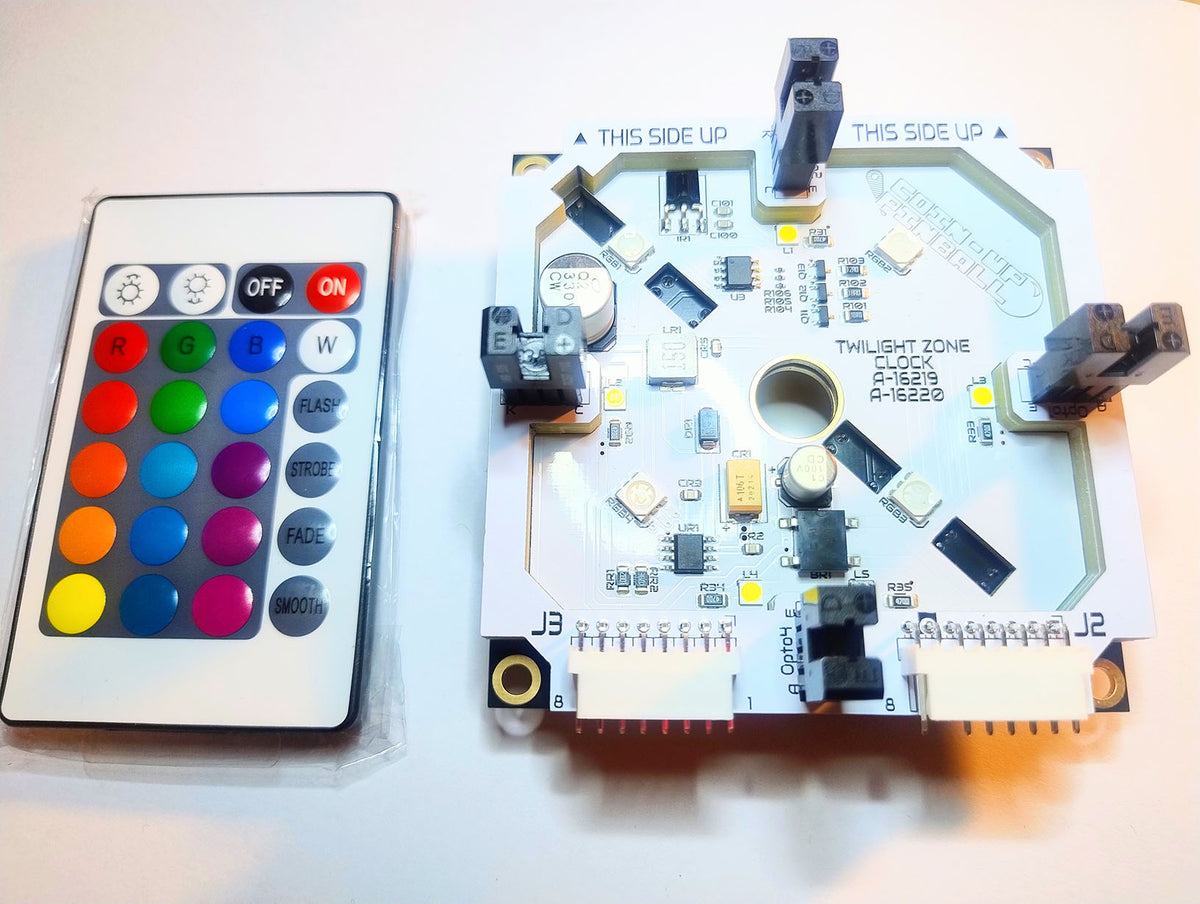 Bally Williams Twilight Zone Clock PCB