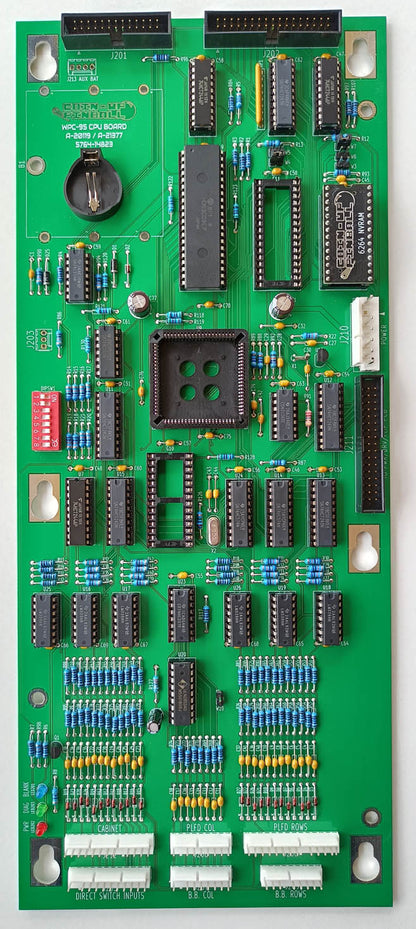 Bally Williams Pinball WPC95 CPU / MPU Board A-20119 / A-21377 / 5764-14823 Front