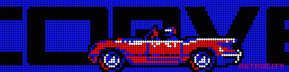 Pin2DMD Color DMD Corvette HD Retrocity