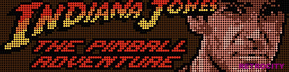Pin2DMD Color DMD Indiana Jones HD Retrocity